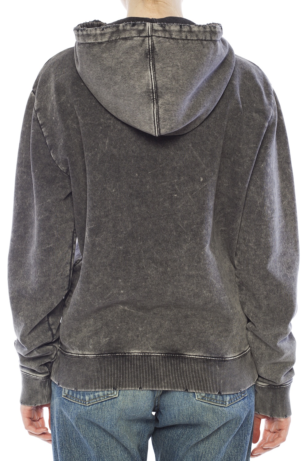 Saint laurent stone washed hoodie online